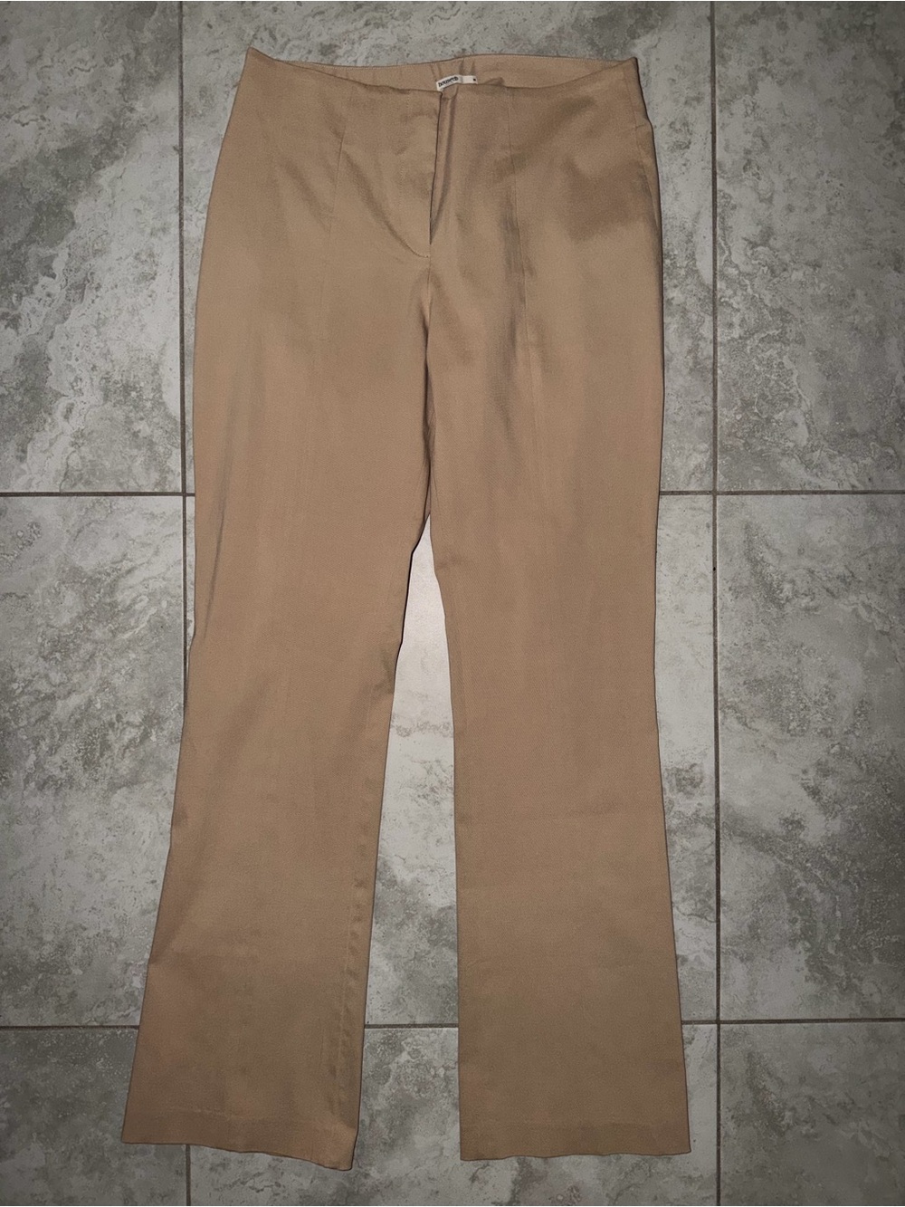 House of CB Taupe Straight Leg Trousers